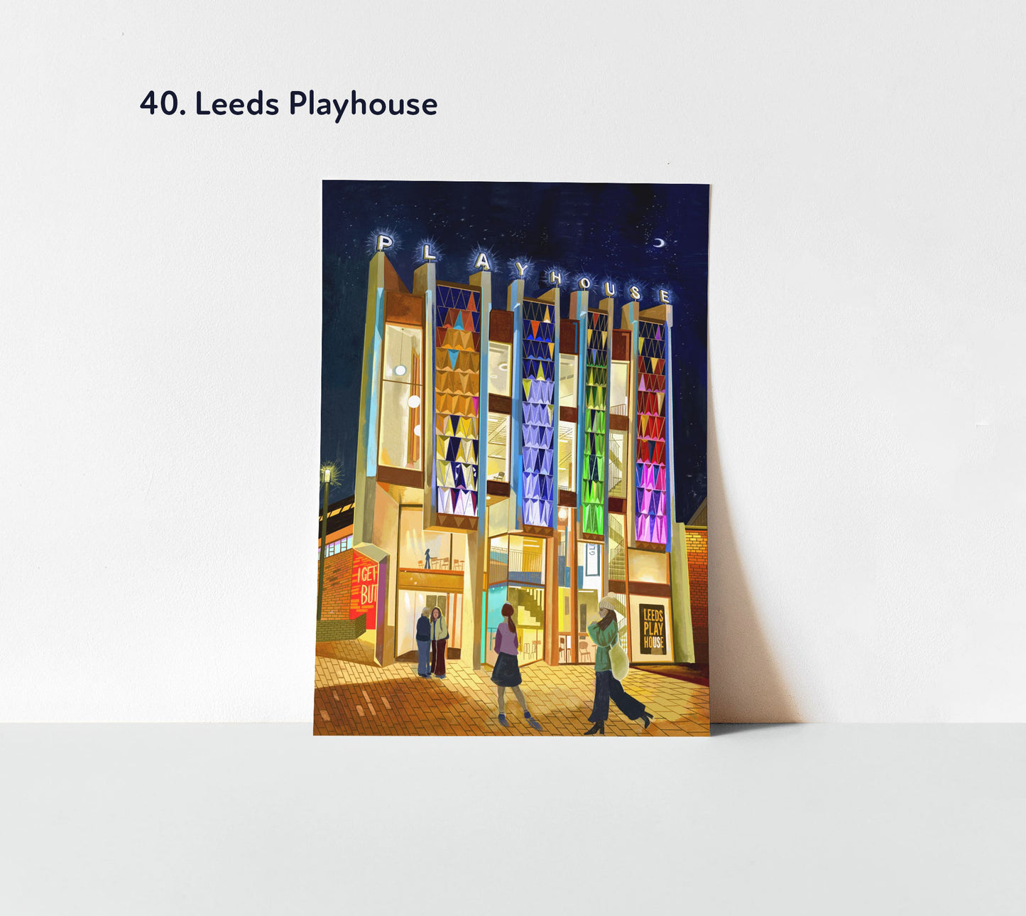 Any 3 x A5, A4, A3 or A2 Leeds Artwork Prints, Mix and Match Set