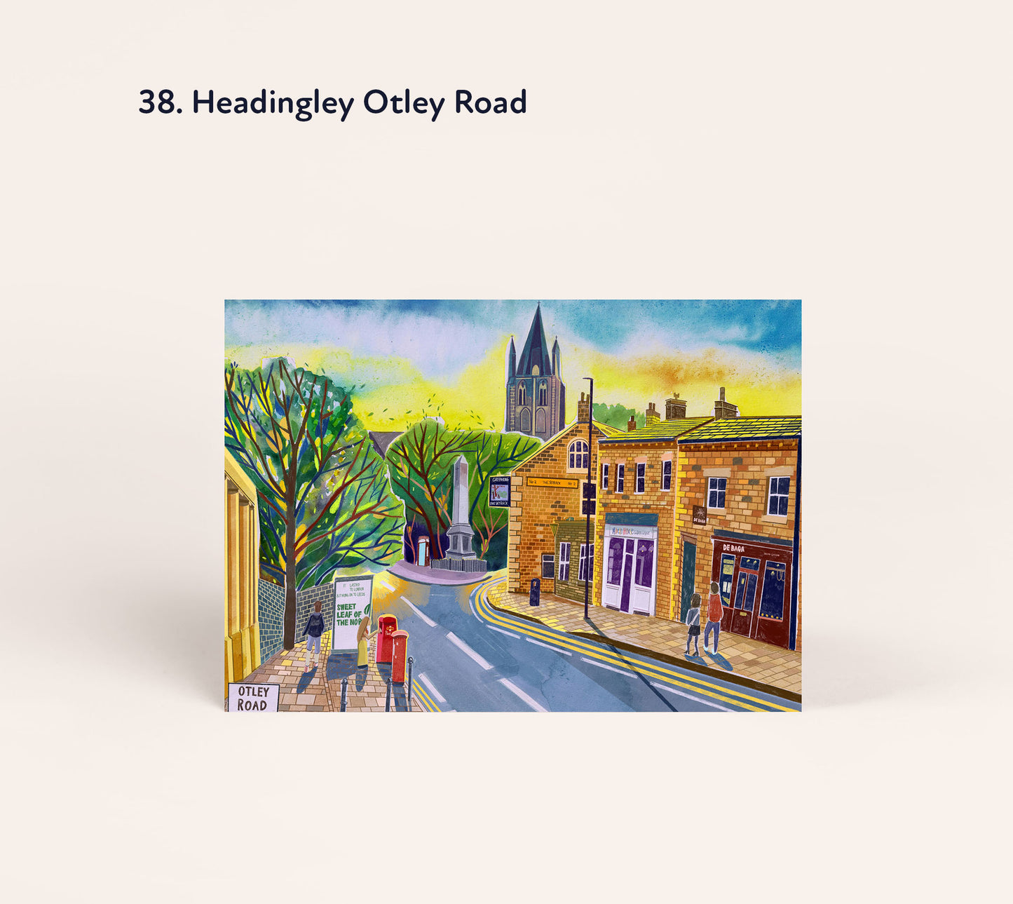Any 3 x A5, A4, A3 or A2 Leeds Artwork Prints, Mix and Match Set