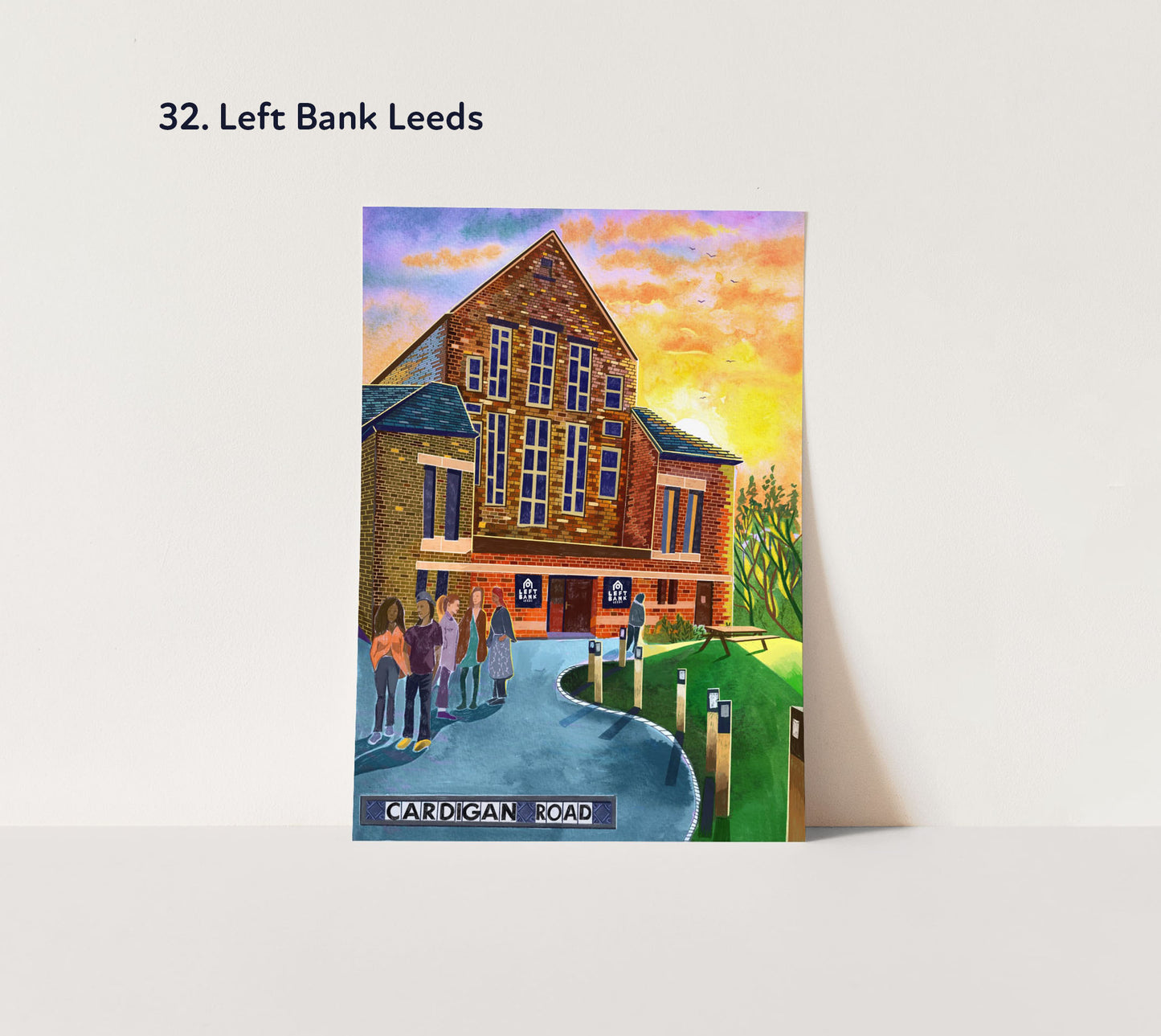 Any 3 x A5, A4, A3 or A2 Leeds Artwork Prints, Mix and Match Set