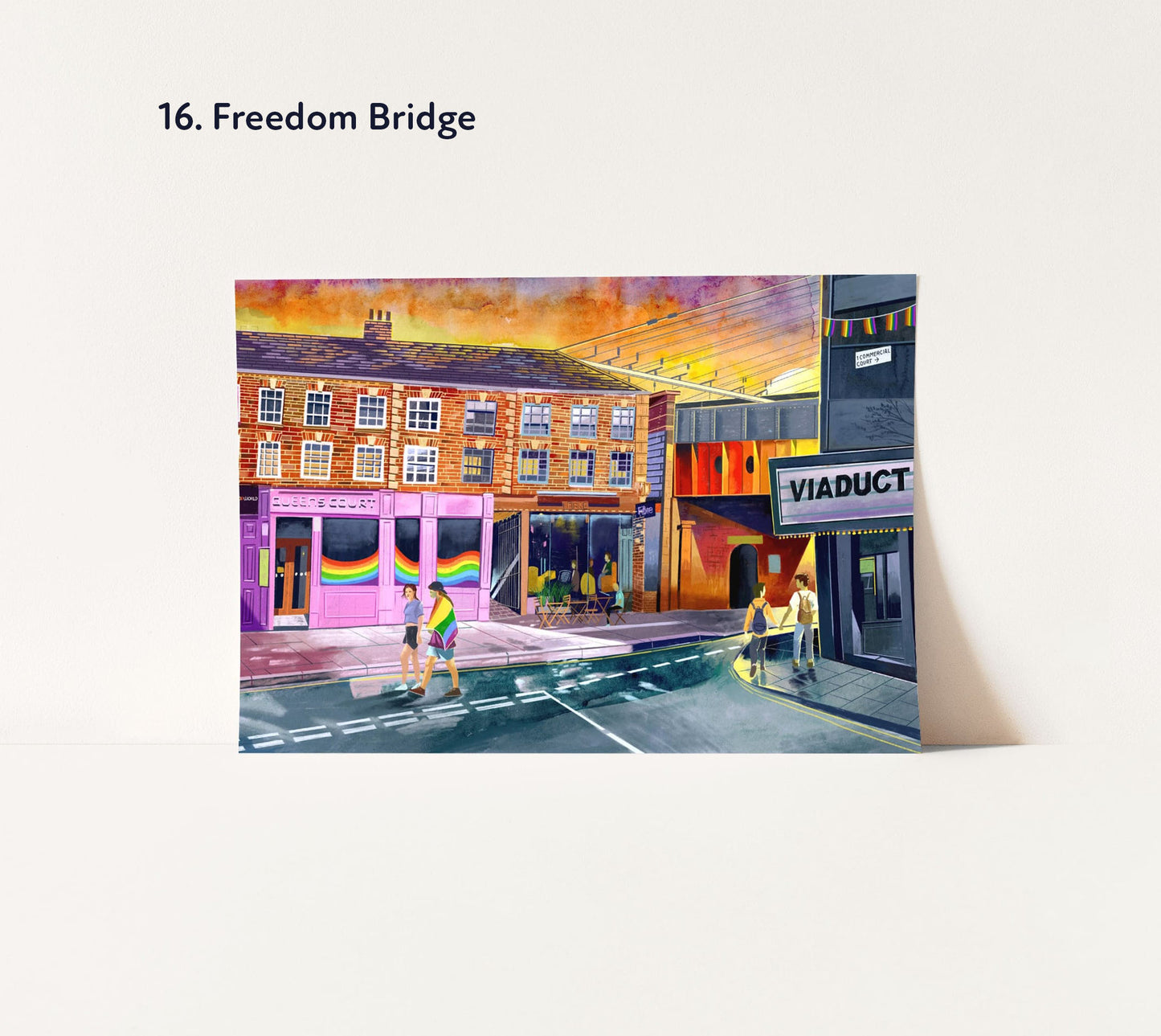Any 3 x A5, A4, A3 or A2 Leeds Artwork Prints, Mix and Match Set