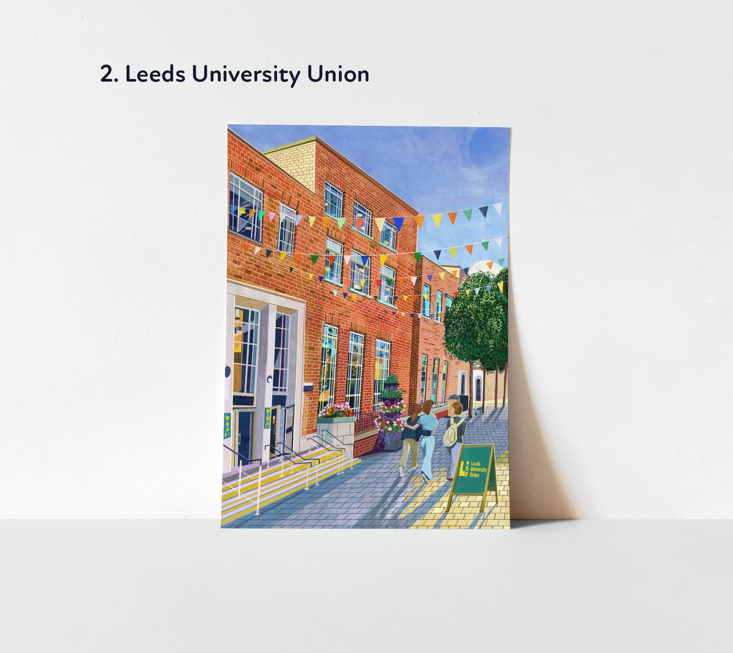 Any 3 x A5, A4, A3 or A2 Leeds Artwork Prints, Mix and Match Set
