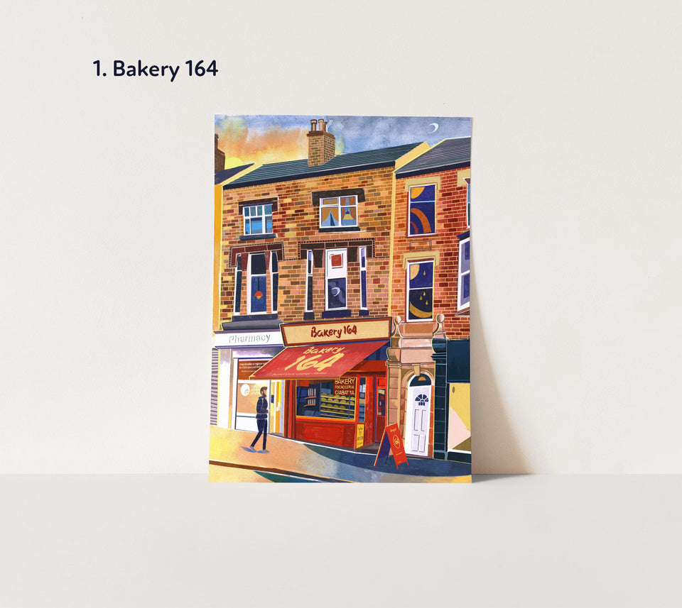 Any 3 x A5, A4, A3 or A2 Leeds Artwork Prints, Mix and Match Set