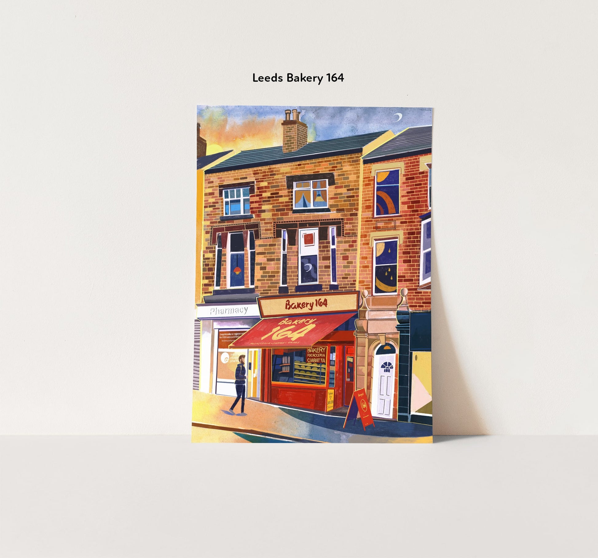 artwork print of Leeds Bakery 164