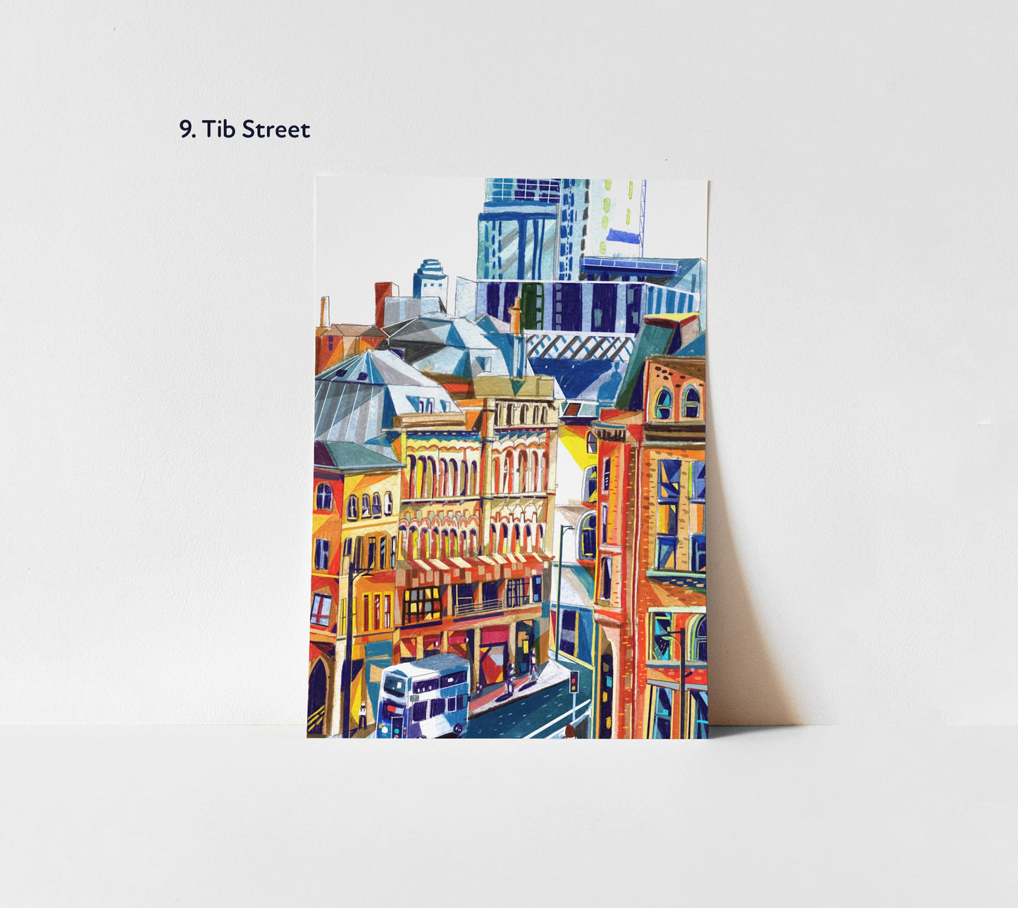 Any 3 x A5, A4 or A3 Manchester Artwork Prints, Mix and Match Set