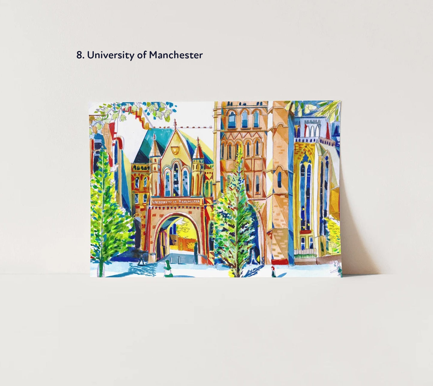 Any 3 x A5, A4 or A3 Manchester Artwork Prints, Mix and Match Set