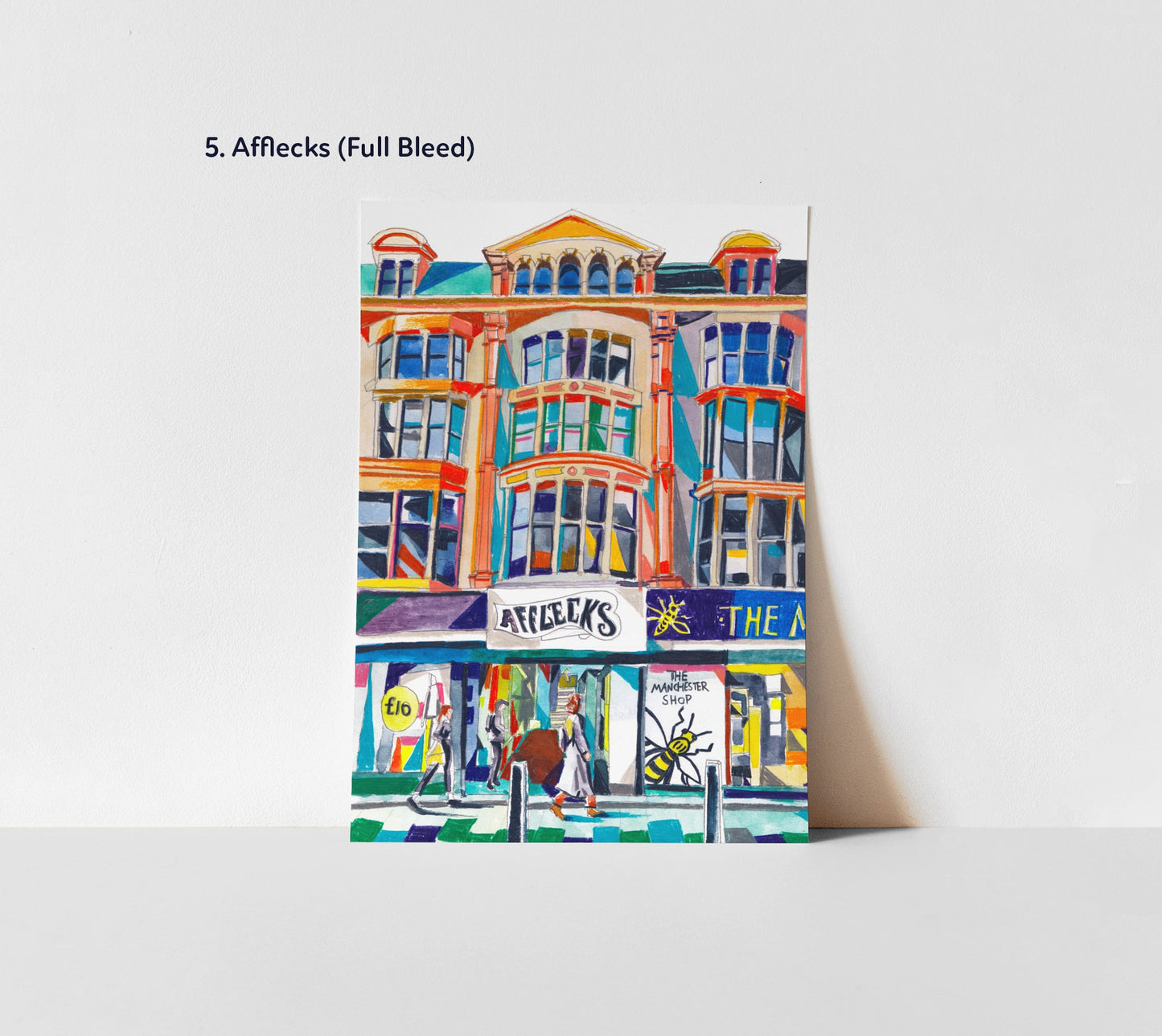 Any 3 x A5, A4 or A3 Manchester Artwork Prints, Mix and Match Set
