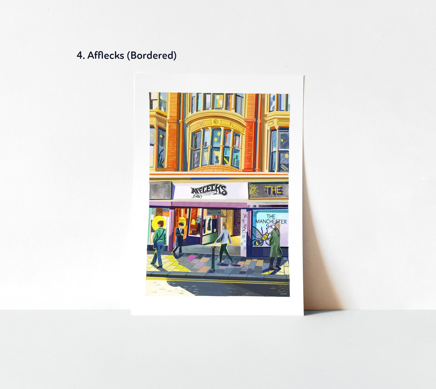 Any 3 x A5, A4 or A3 Manchester Artwork Prints, Mix and Match Set
