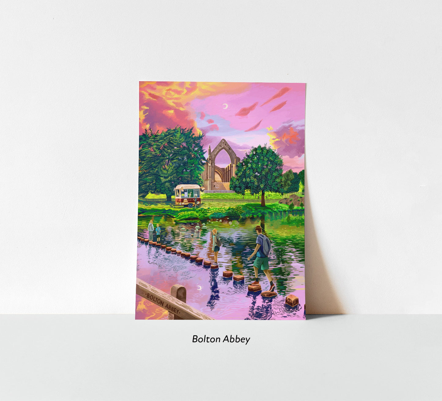Any 3 x A5, A4, A3 or A2 Yorkshire Artwork Prints, Mix and Match Set