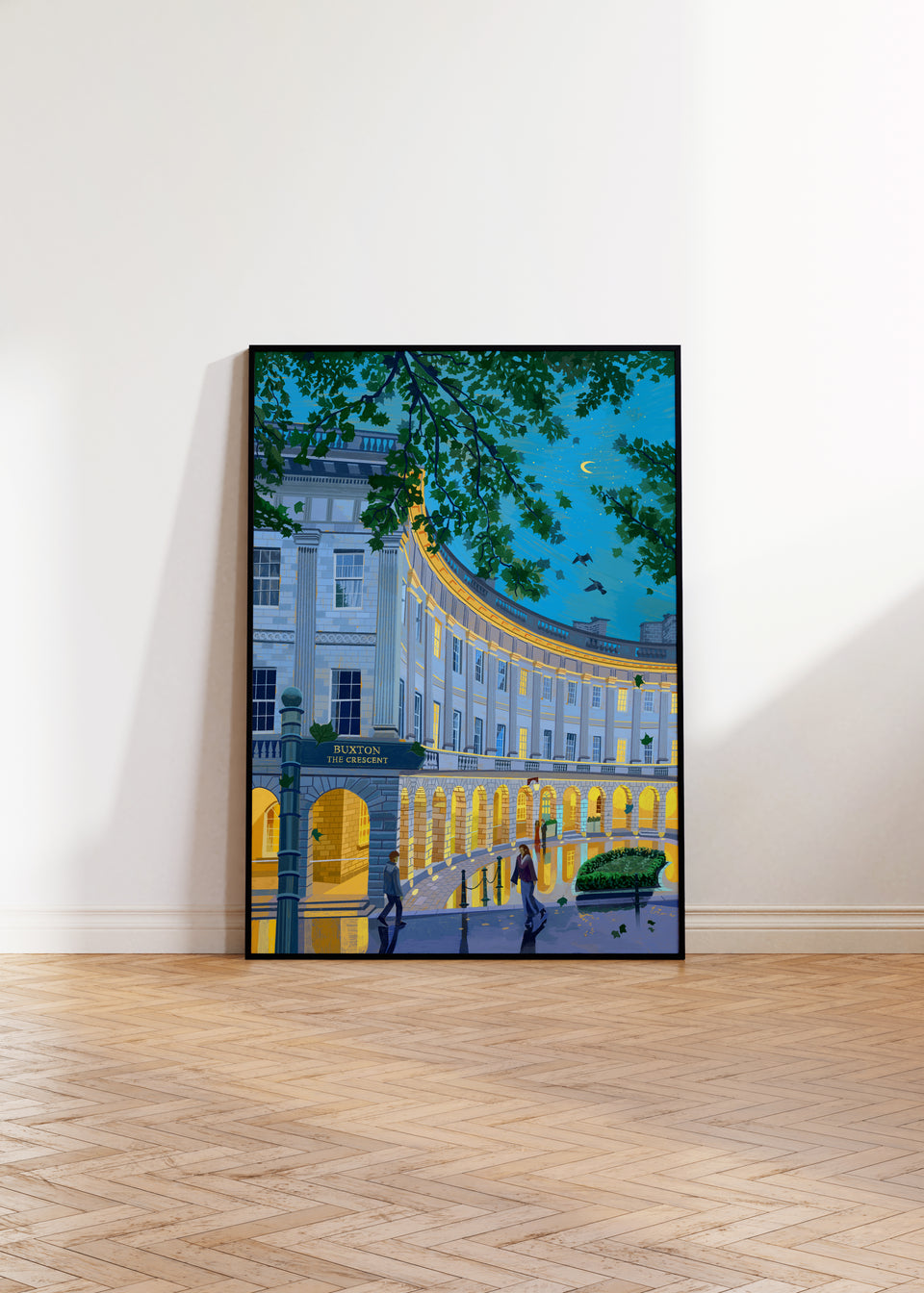 Buxton, The Peak District, Derbyshire, Artwork Print