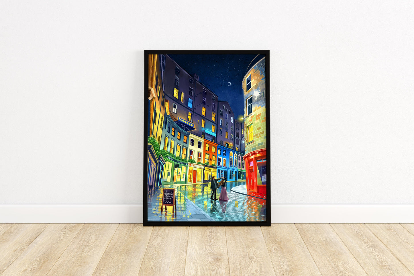 Victoria Street, Edinburgh, Art Print