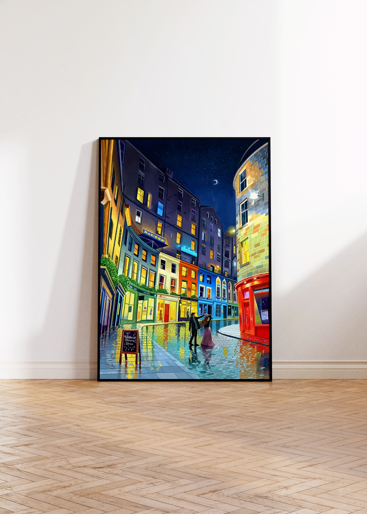 Victoria Street, Edinburgh, Art Print