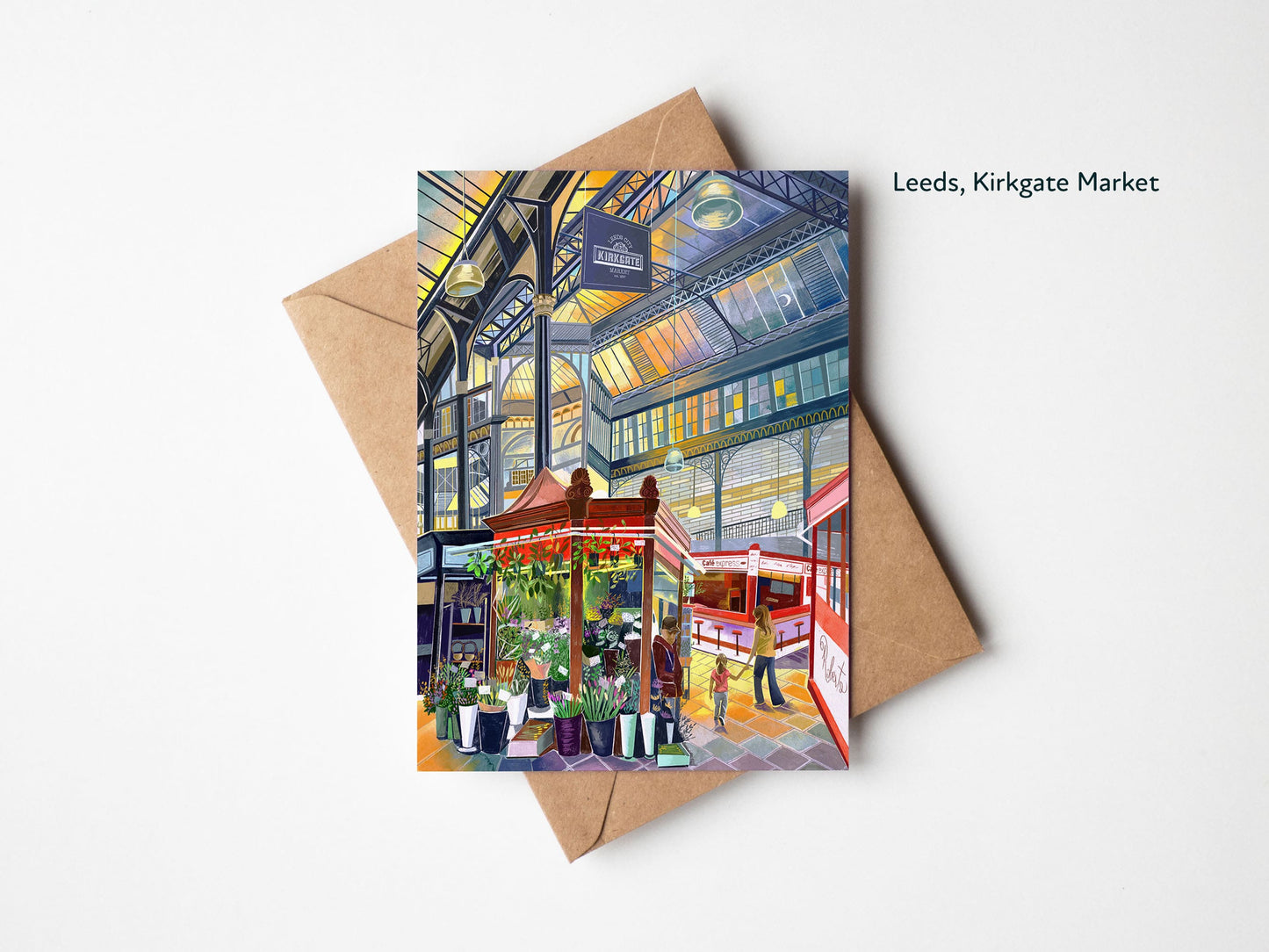 Yorkshire Greetings Cards, Pack of 5, Mix and Match, A6 Size
