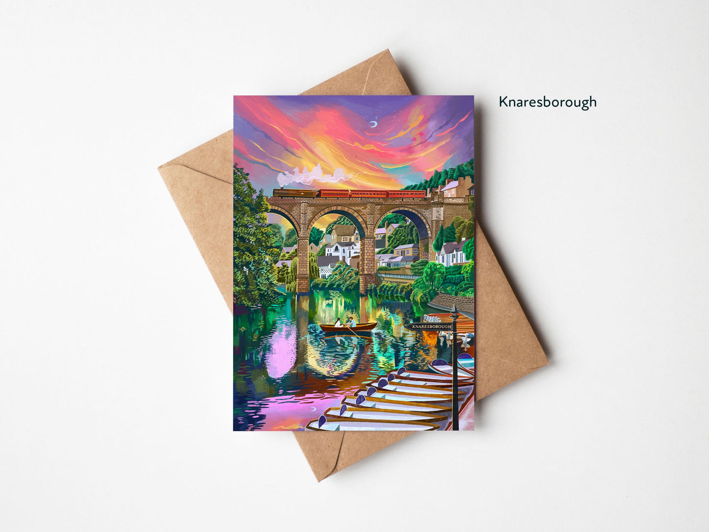 Yorkshire Greetings Cards, Pack of 5, Mix and Match, A6 Size