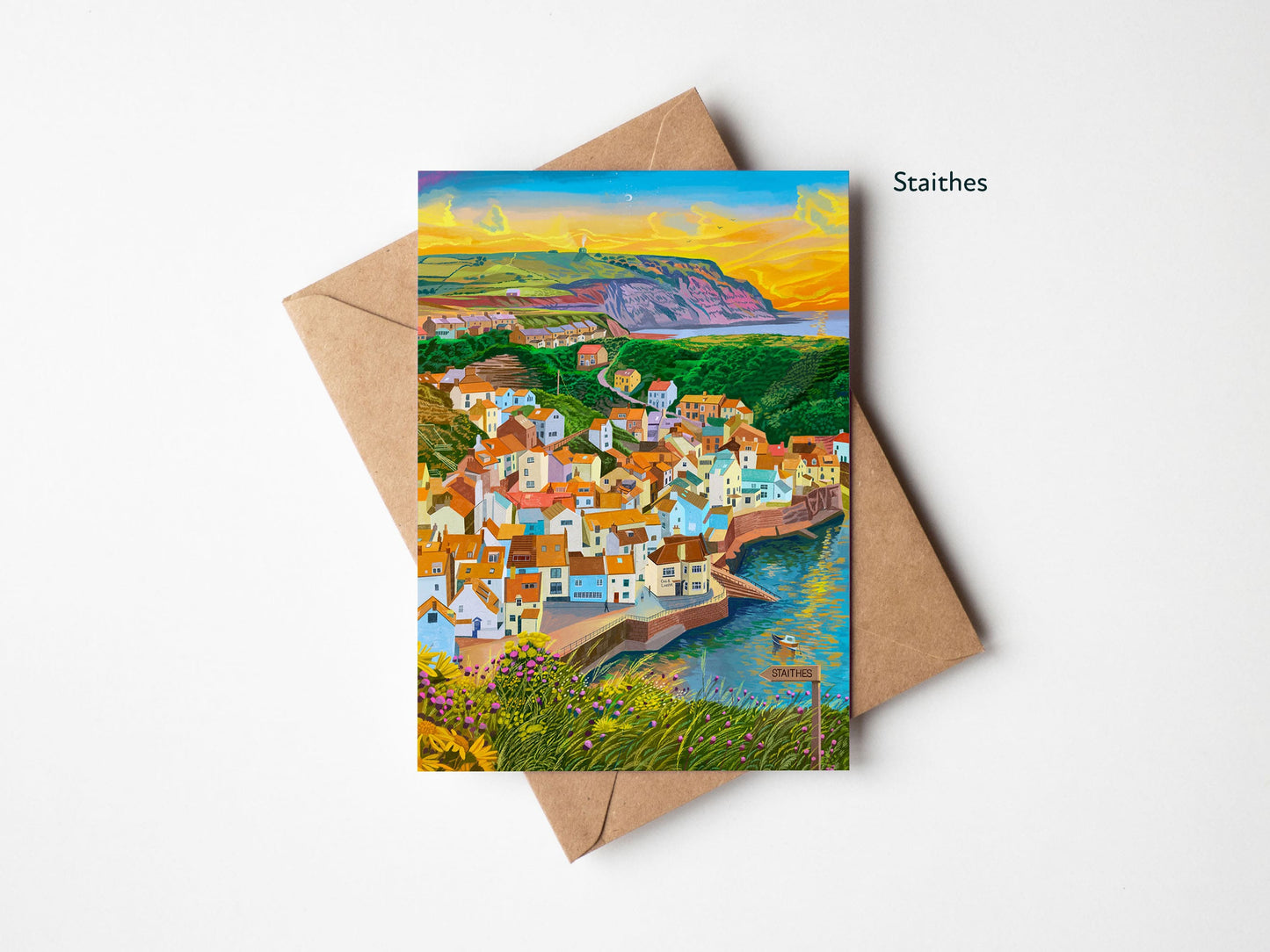 Yorkshire Greetings Cards, Pack of 5, Mix and Match, A6 Size
