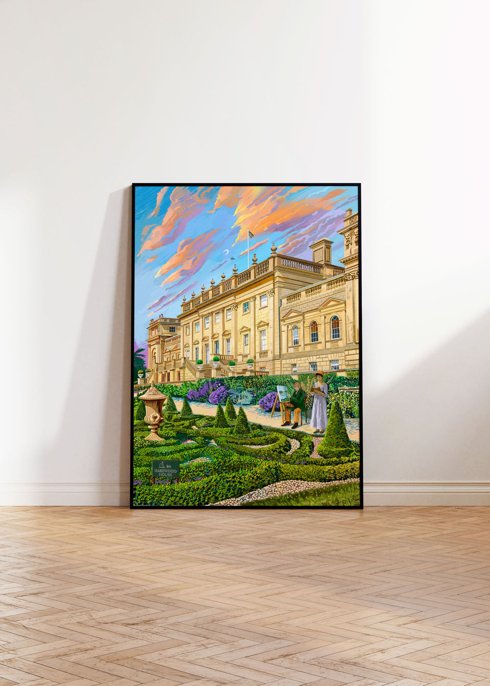 Harewood House, West Yorkshire, Artwork Print
