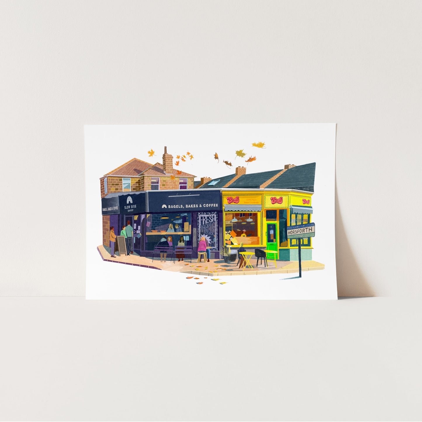 Horsforth, Leeds, Artwork Print