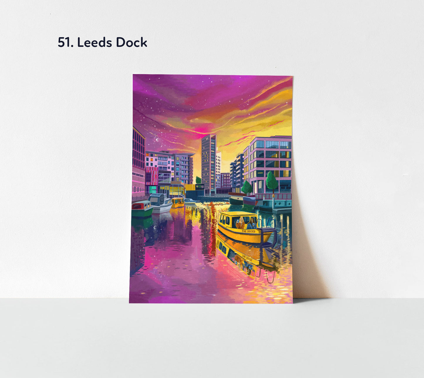 Any 3 x A5, A4, A3 or A2 Leeds Artwork Prints, Mix and Match Set