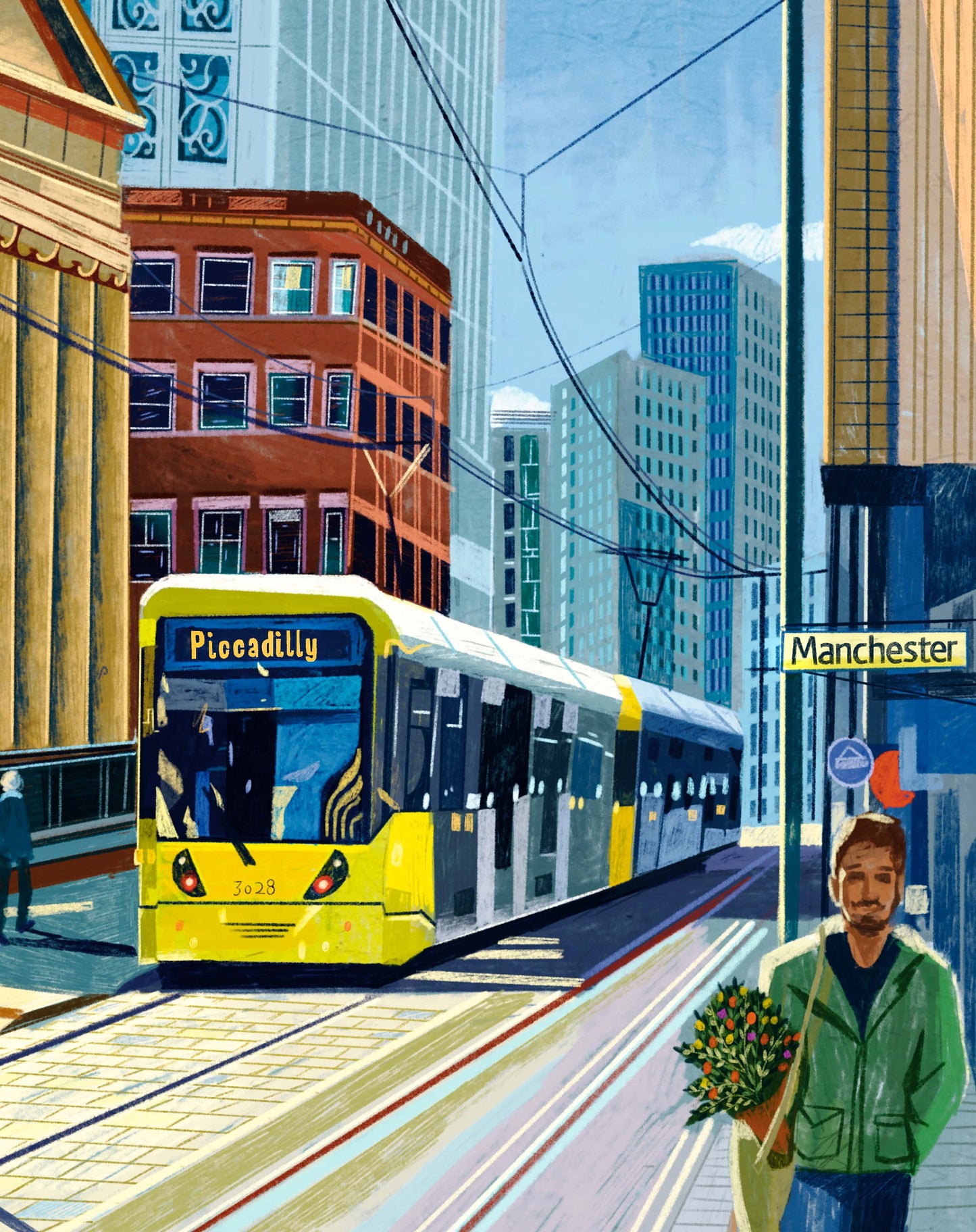 Manchester Art Gallery, Mosley Street, Artwork Print