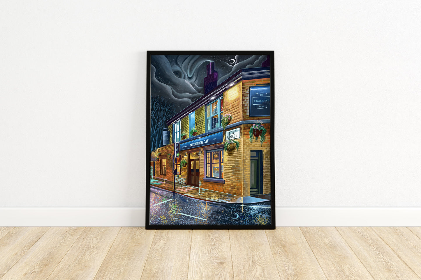 The Original Oak, Leeds, Headingley, Otley Road, Artwork Print