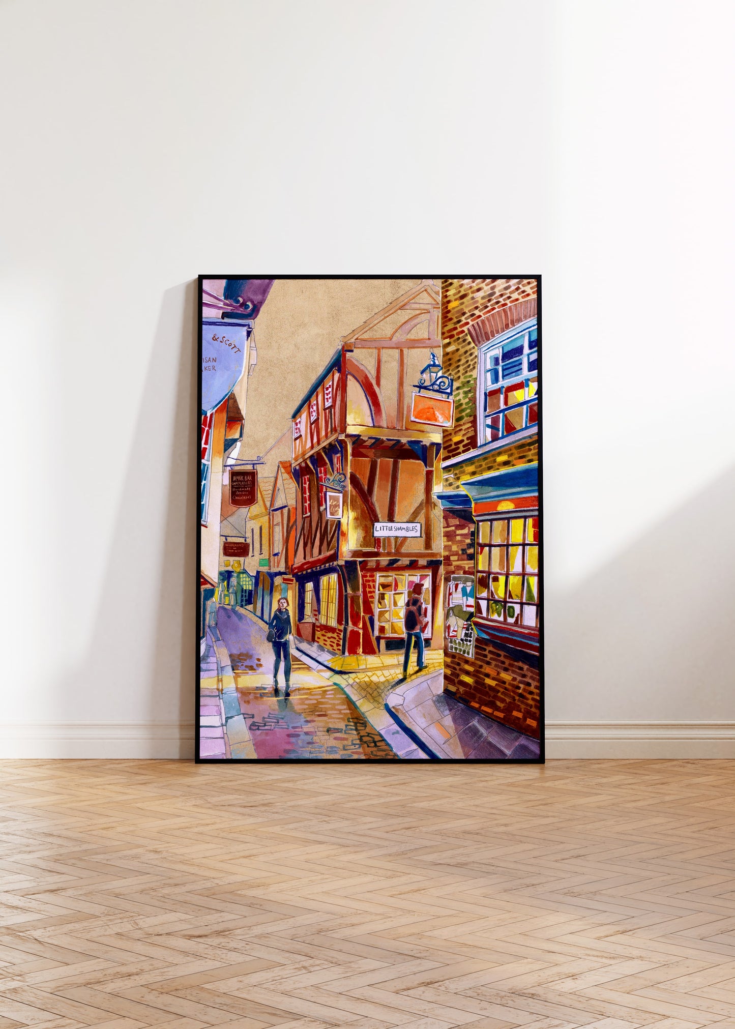 York Shambles Artwork Print