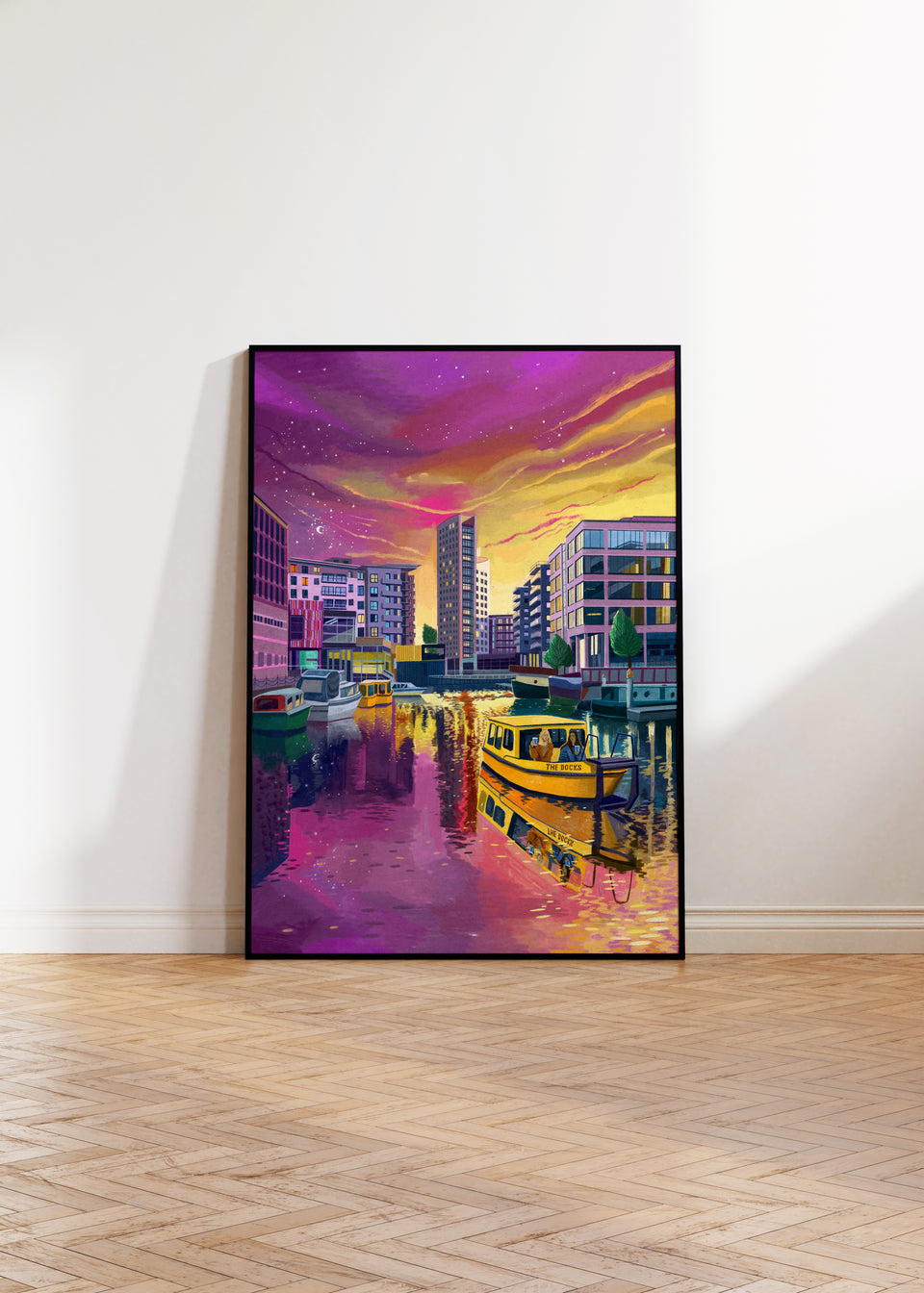Leeds Dock, Artwork Print