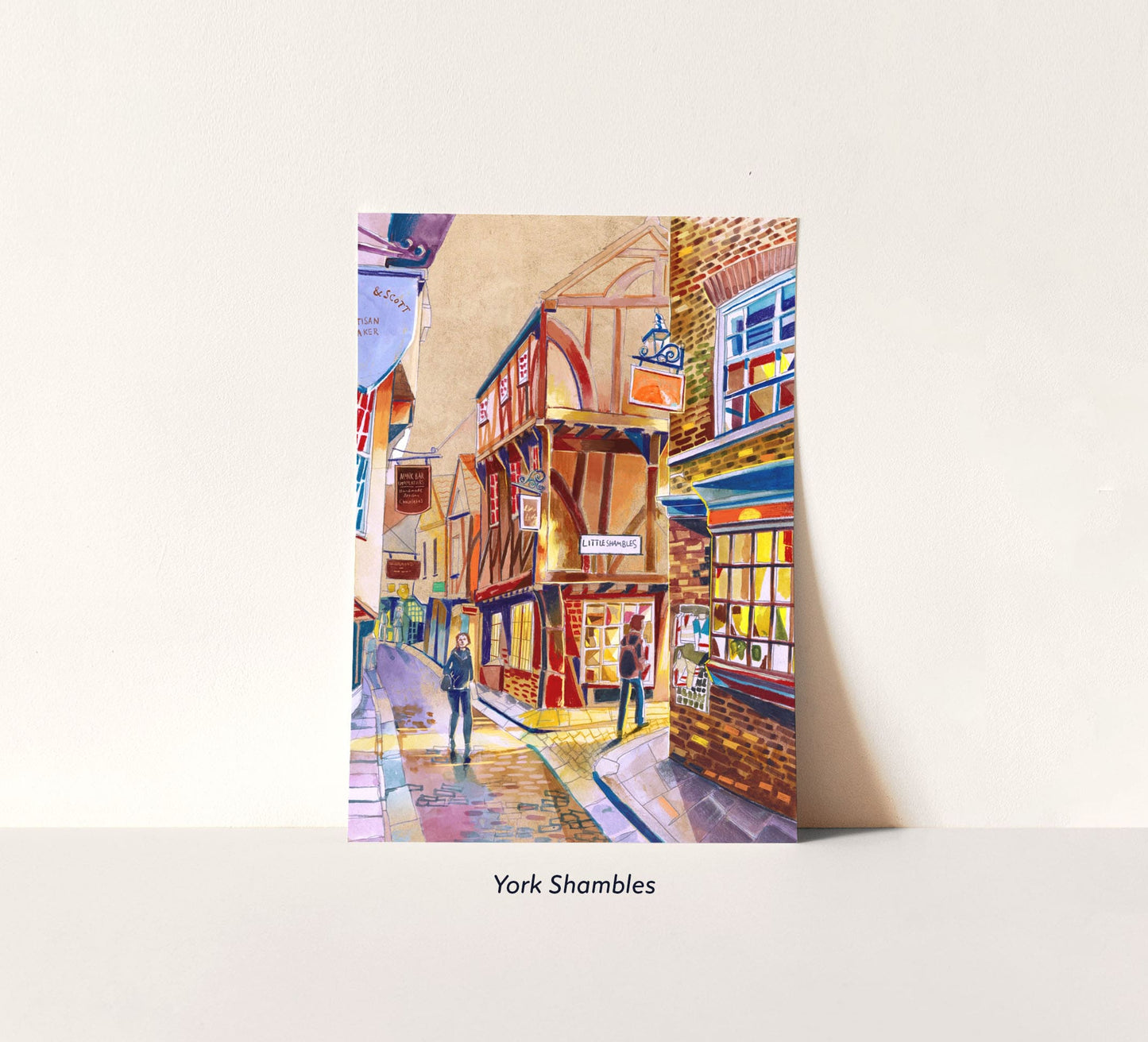 Any 3 x A5, A4, A3 or A2 Yorkshire Artwork Prints, Mix and Match Set
