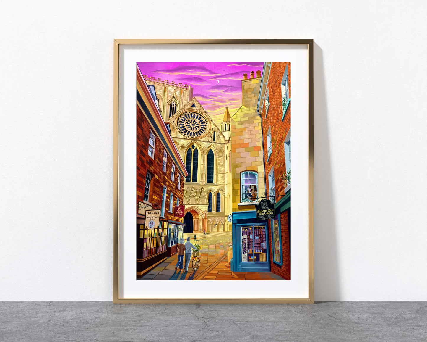 York Minster, UK, Artwork Print