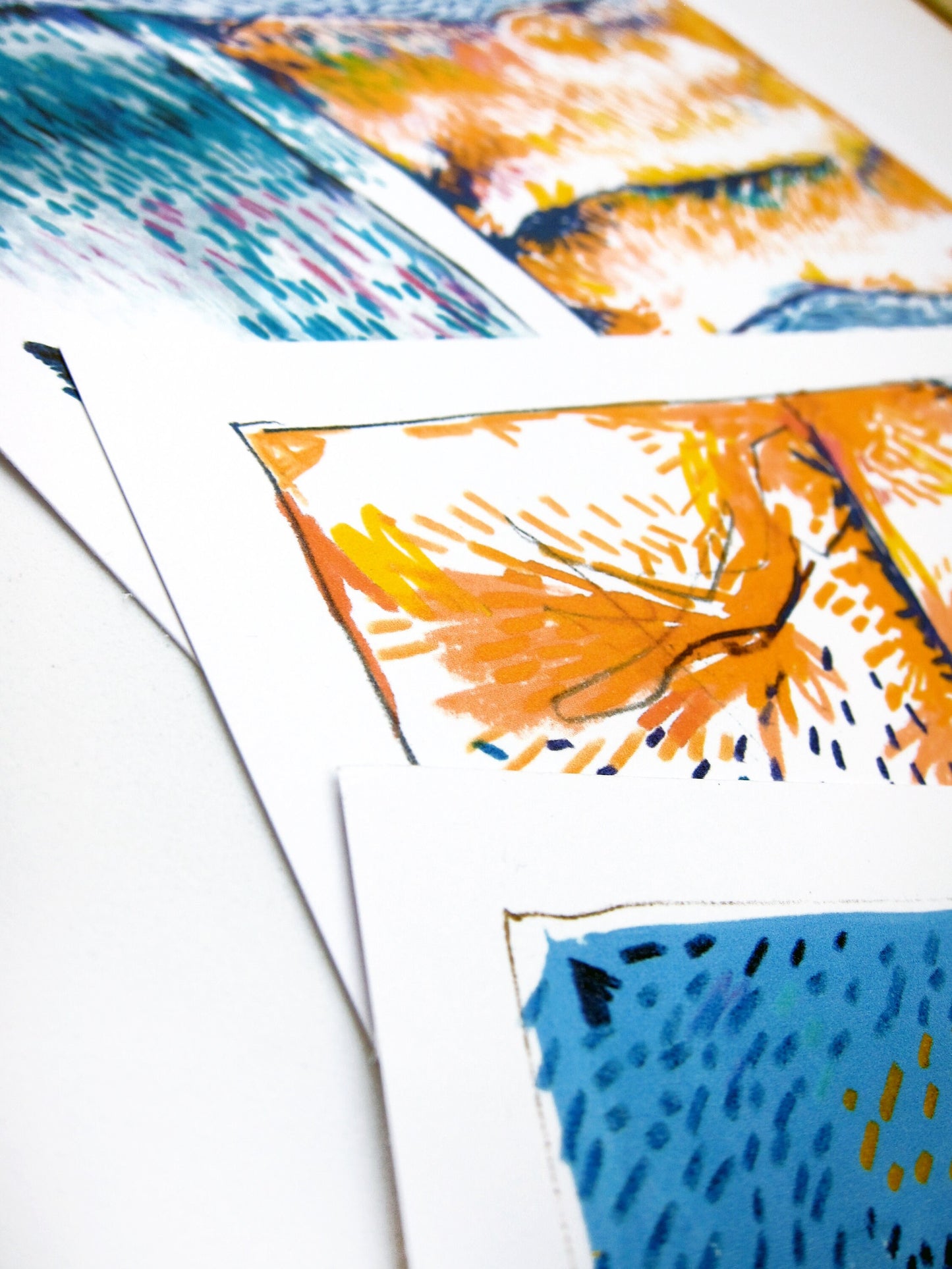 The Male Form - Set of 3 x A4/A3 Prints, Gay, Artwork, Illustration, Muscles, Male Body, Flex, LGBT+, Pride