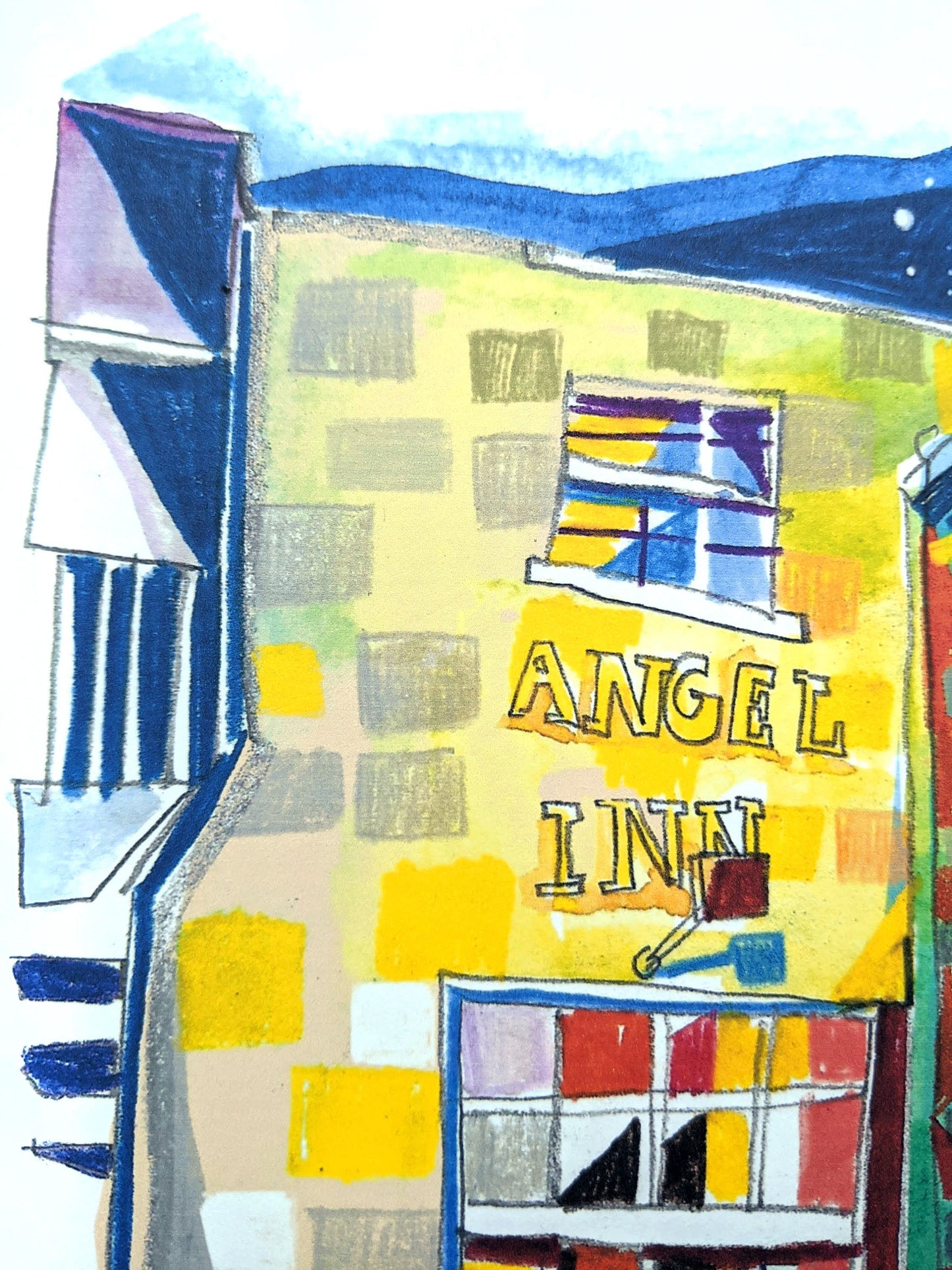 The Angel Inn, Leeds Artwork Print
