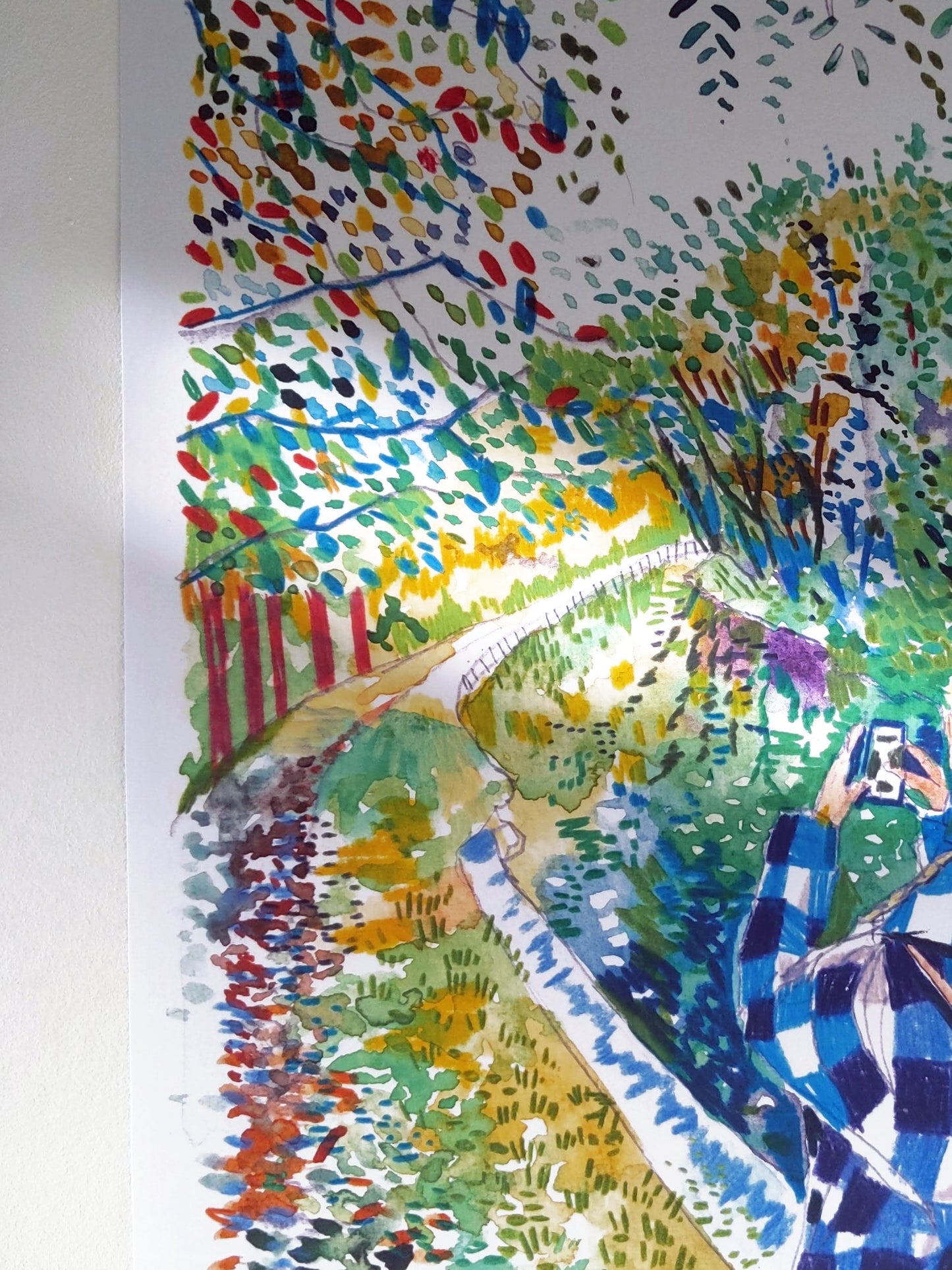 Leeds Artwork Print, Leeds and Liverpool Canal