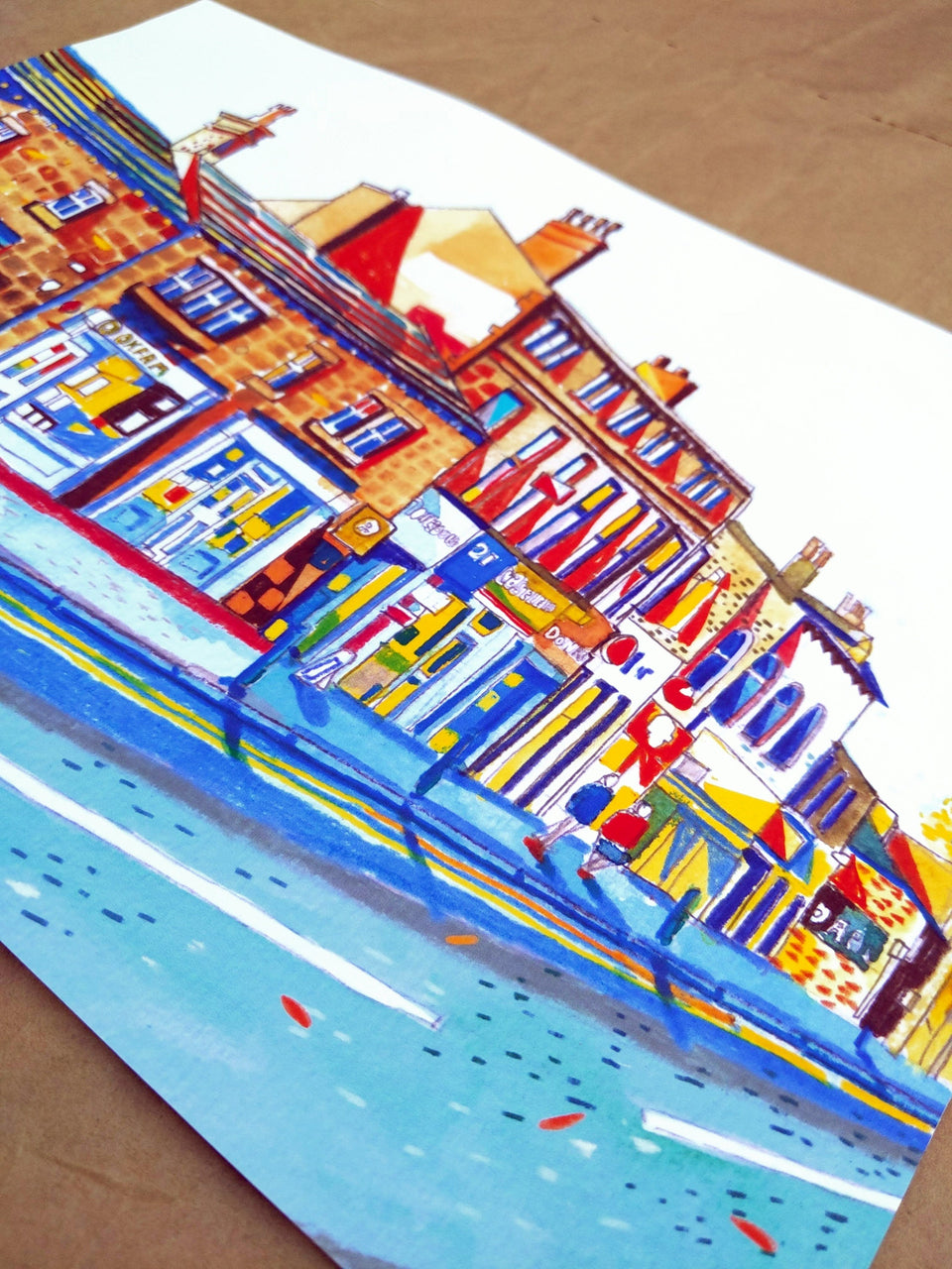 Headingley Leeds, Artwork Print