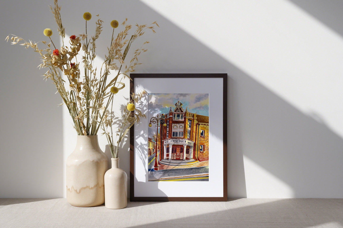 Leeds England, Hyde Park Picture House, Cinema Art, Brudenell Road, Yorkshire, Leeds Art Print, Leeds Poster, Leeds Painting