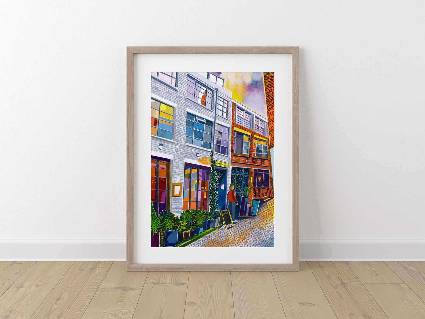 Headrow House, Leeds, Artwork Print