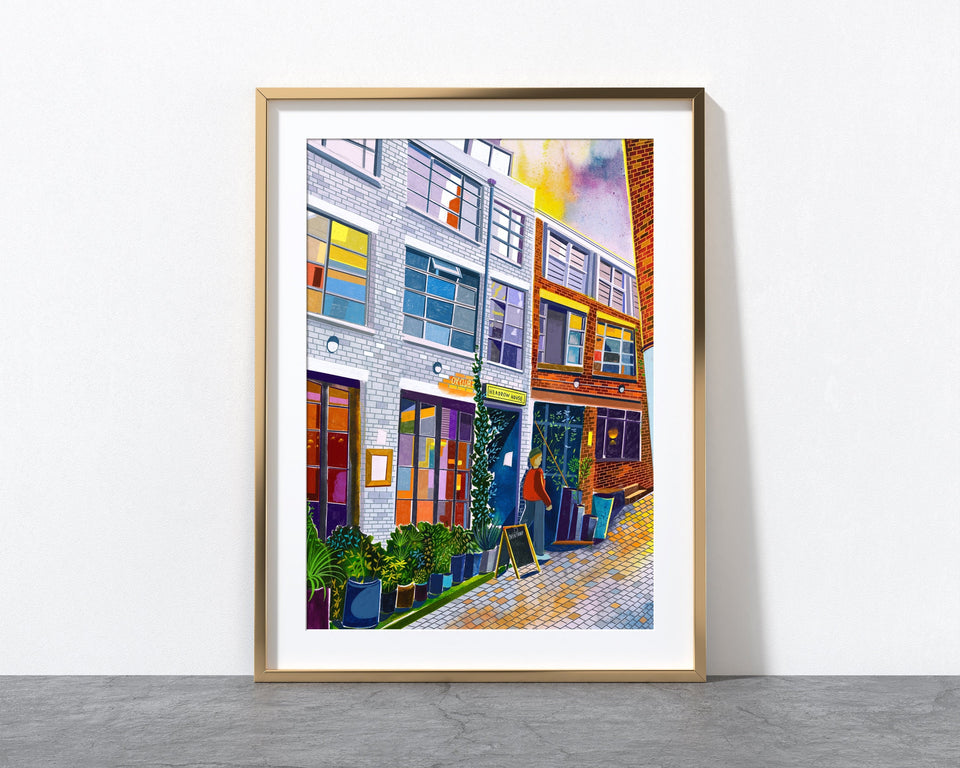 Headrow House, Leeds, Artwork Print