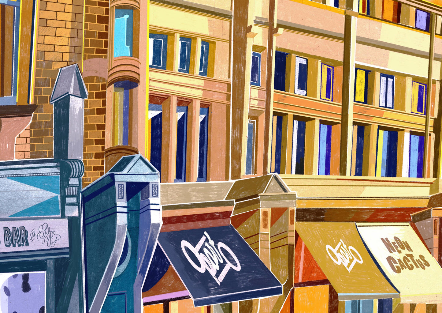 Call Lane Leeds, Artwork Print