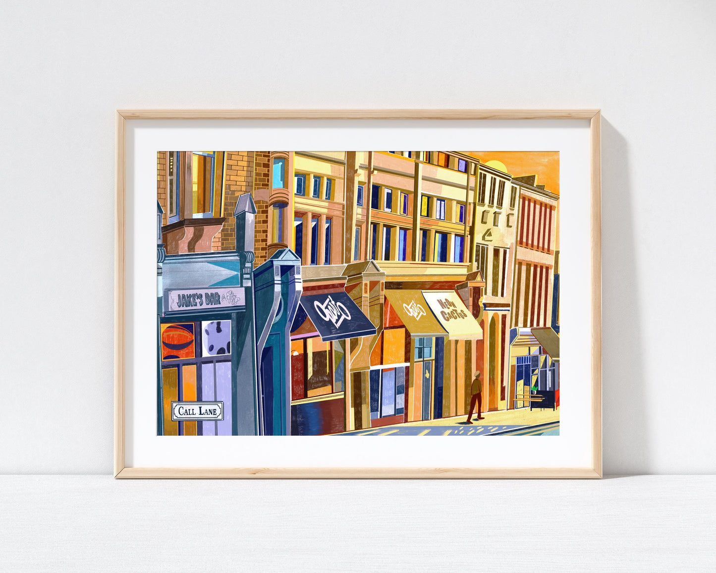 Call Lane Leeds, Artwork Print