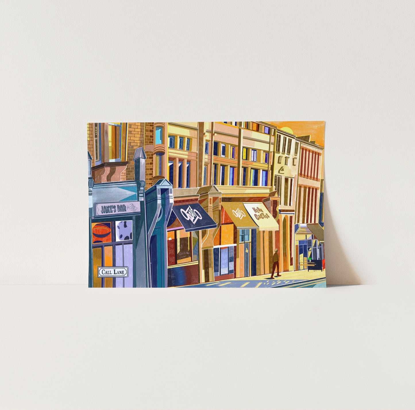 Call Lane Leeds, Artwork Print