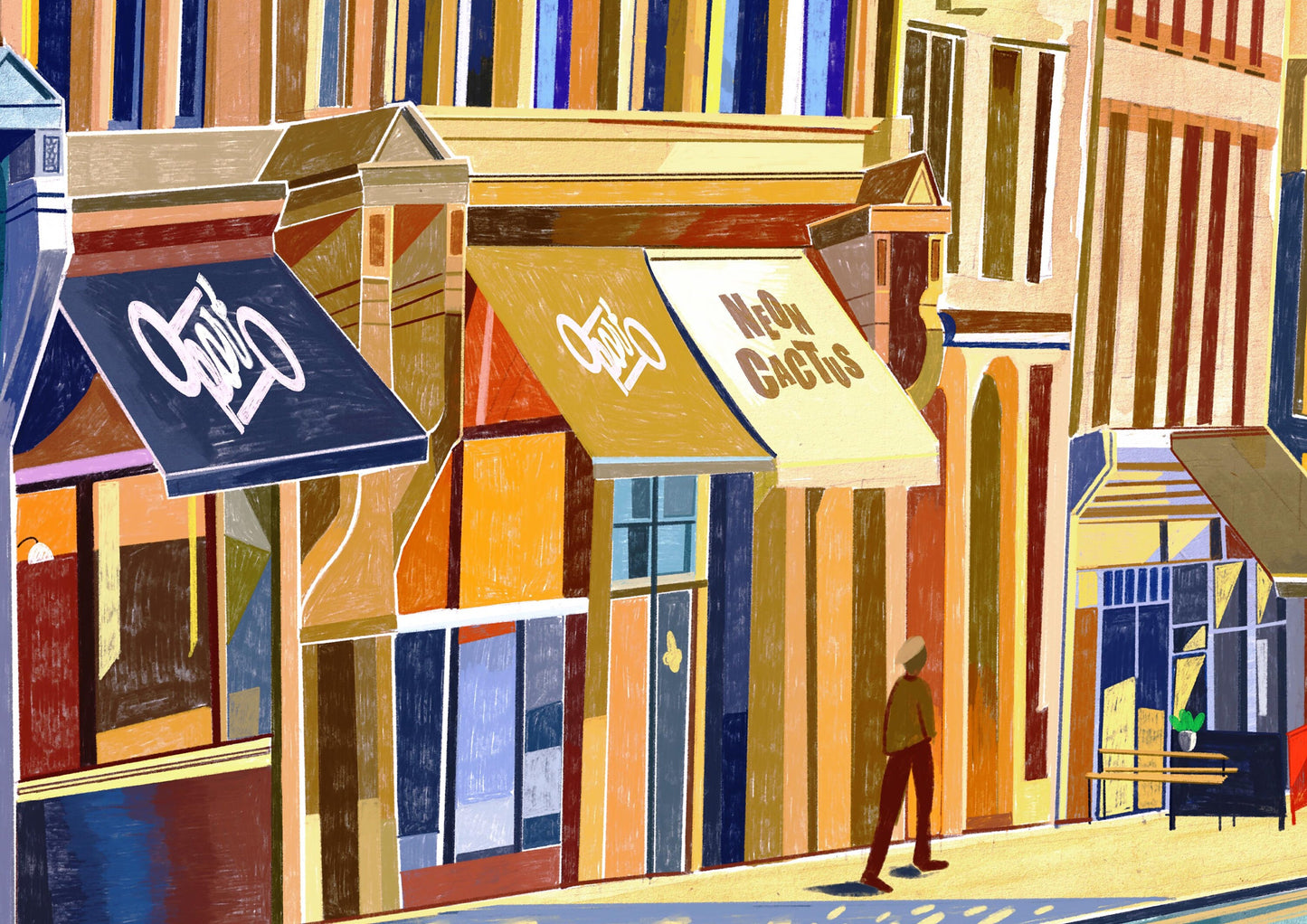 Call Lane Leeds, Artwork Print