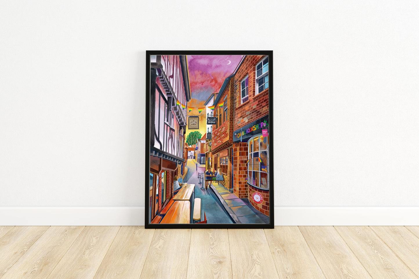 York Patrick Pool Artwork Print, Valhalla , Pivni, Portal Bookshop