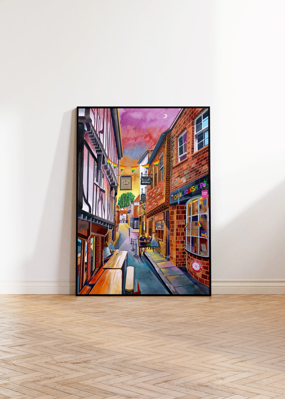 York Patrick Pool Artwork Print, Valhalla , Pivni, Portal Bookshop