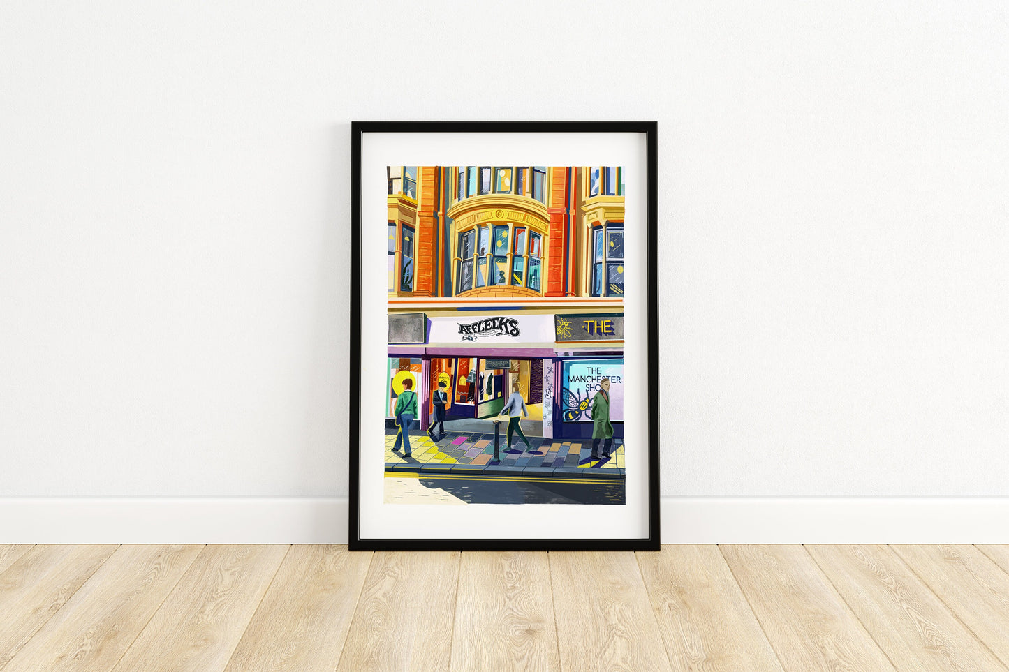 Afflecks, Manchester Art Print, Manchester Wall Art, Northern Quarter Art