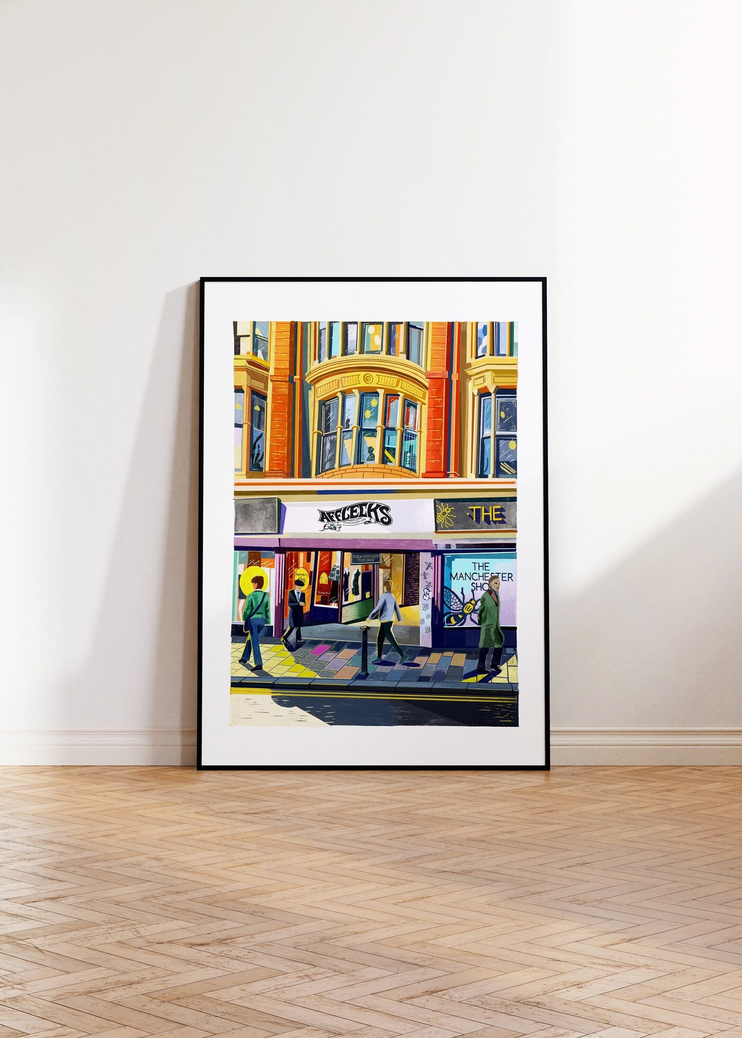 Afflecks, Manchester Art Print, Manchester Wall Art, Northern Quarter Art