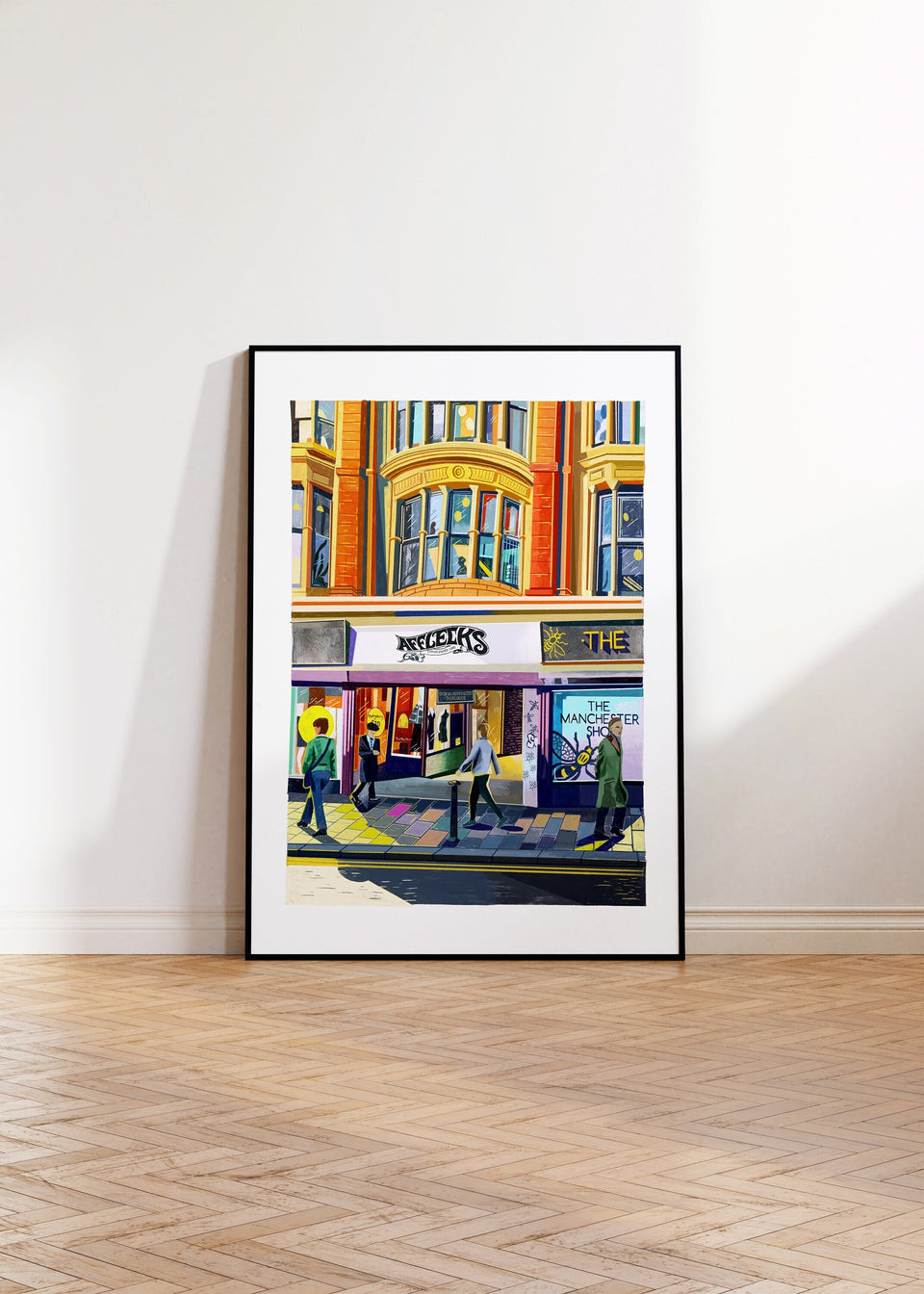 Afflecks, Manchester, Artwork Print