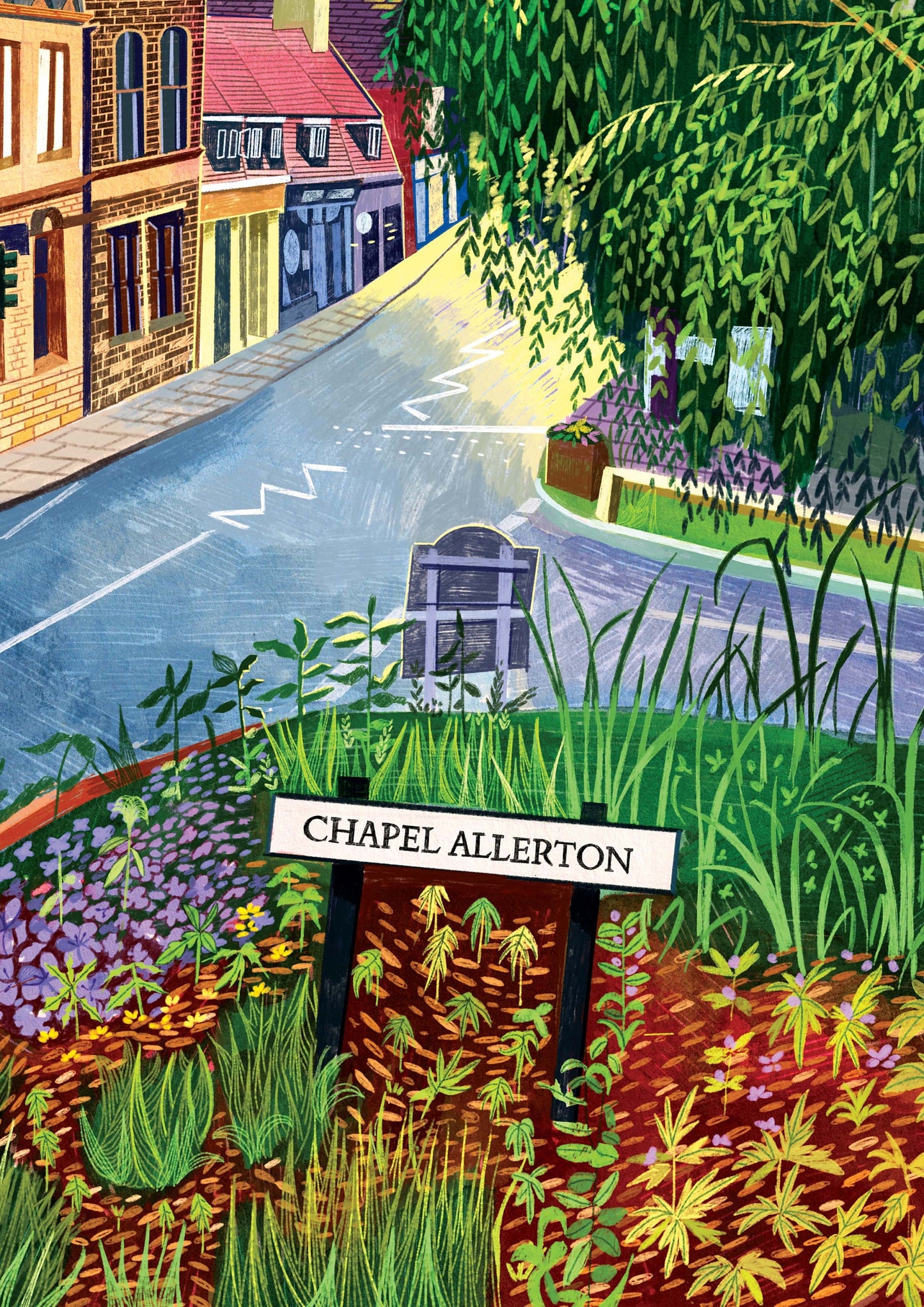 Chapel Allerton Leeds, Artwork Print