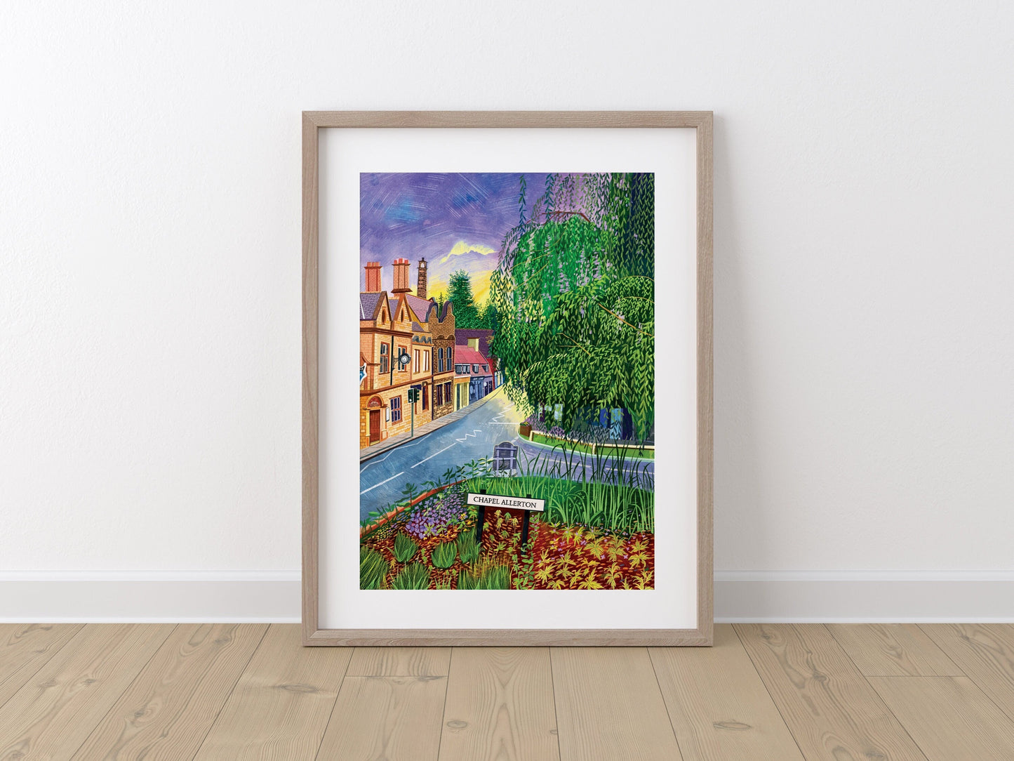 Chapel Allerton Leeds, Artwork Print