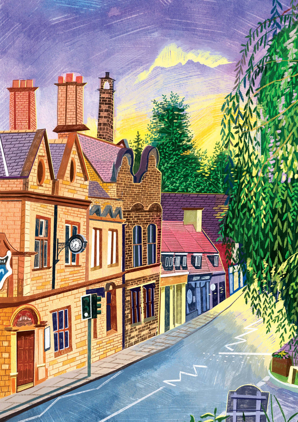 Chapel Allerton Leeds, Artwork Print