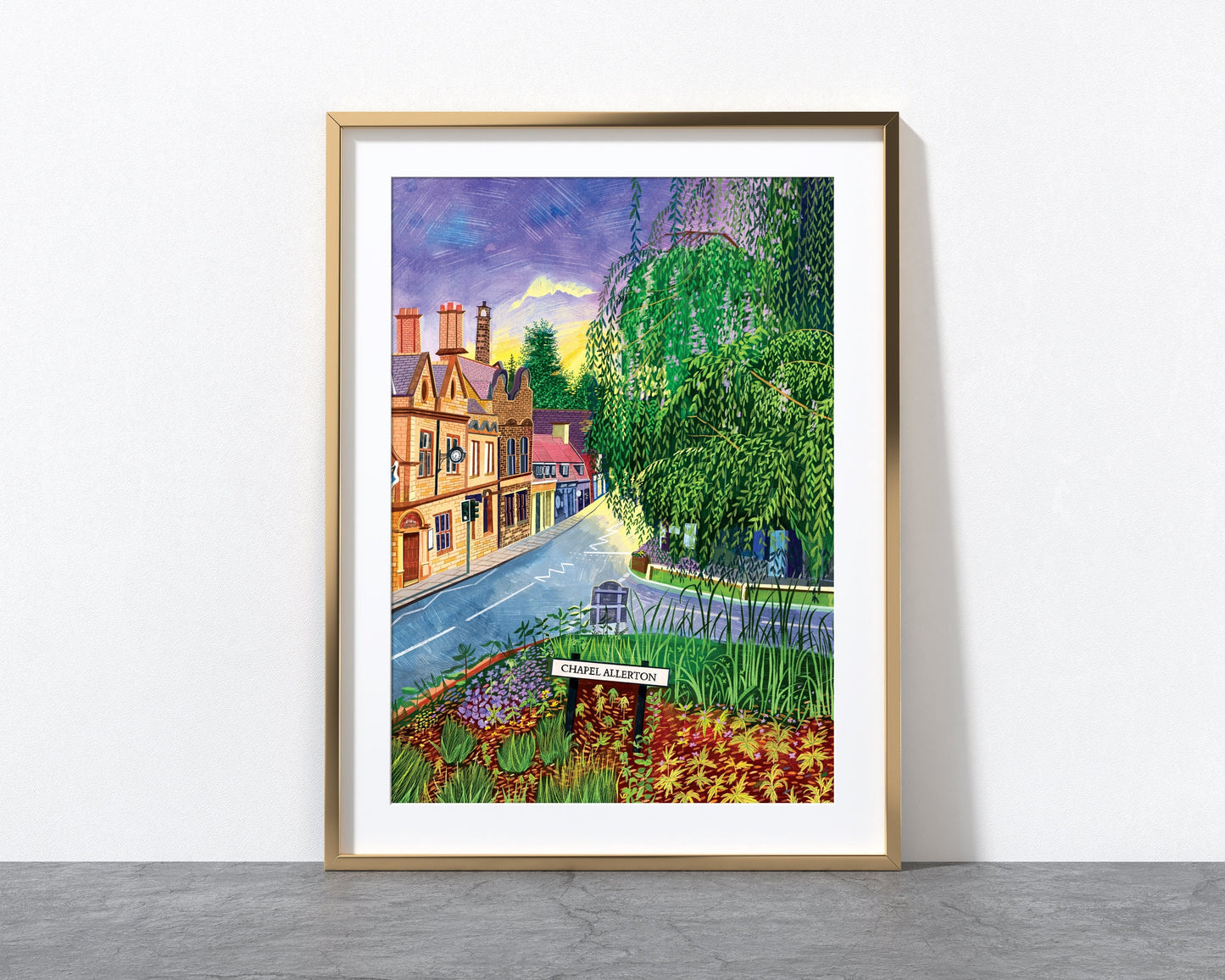 Chapel Allerton Leeds, Artwork Print