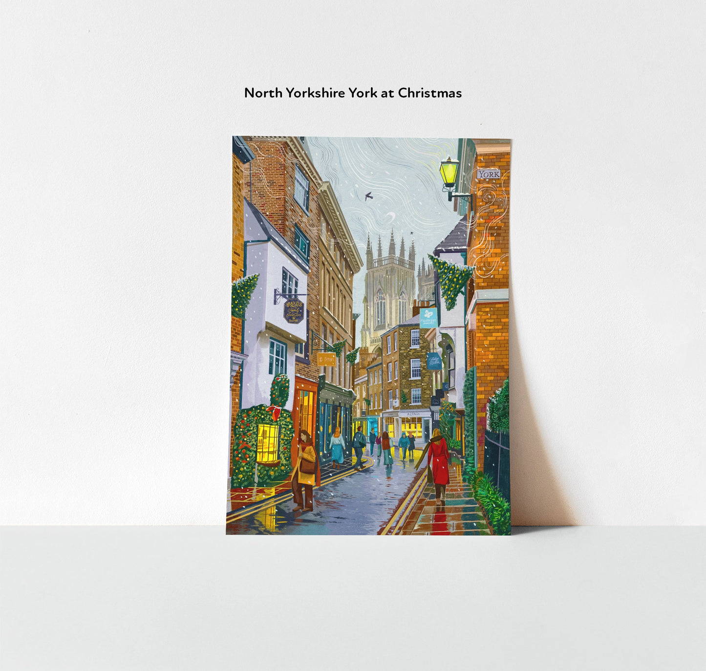 York, Petergate, Christmas and Winter Special Editions, Artwork Print