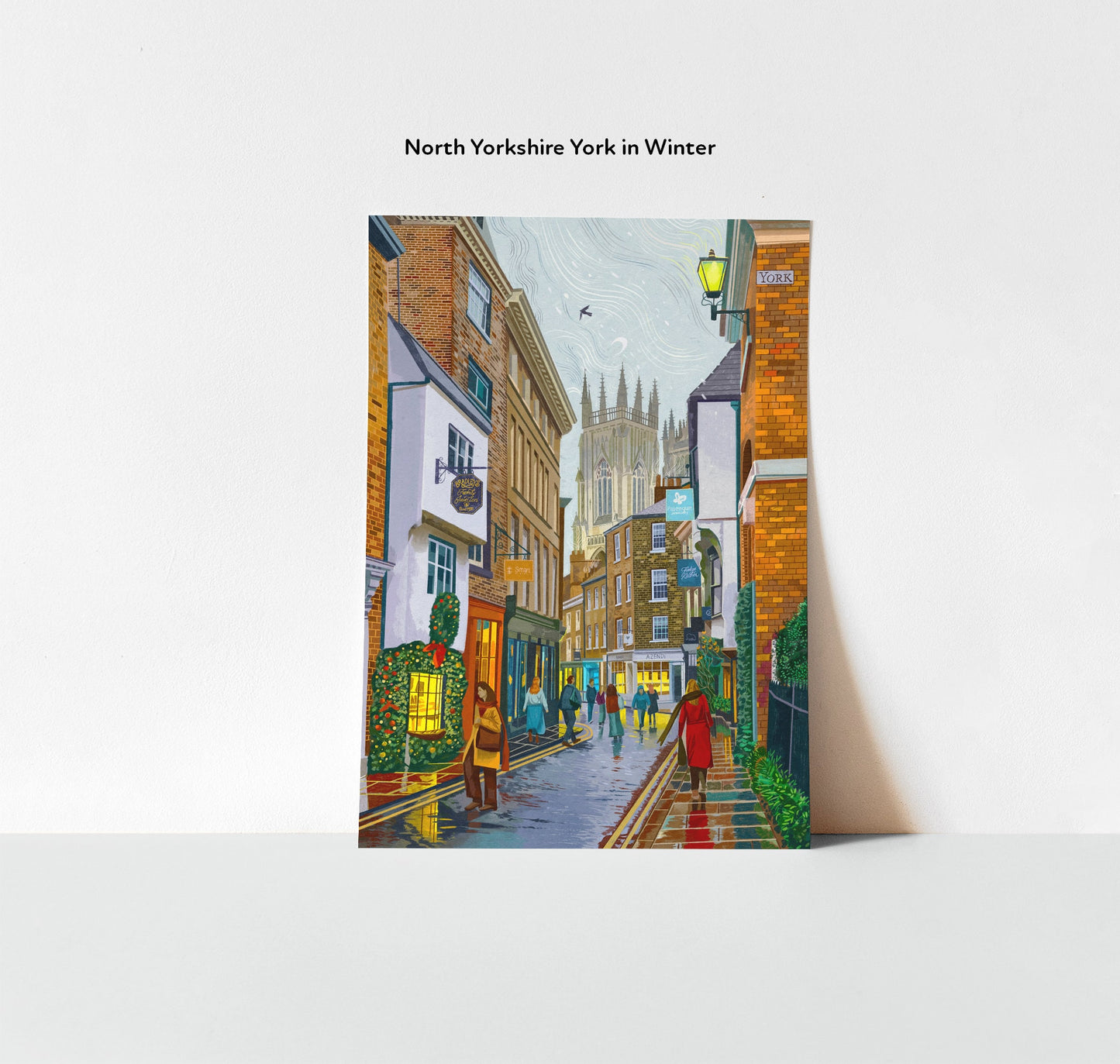 York, Petergate, Christmas and Winter Special Editions, Artwork Print