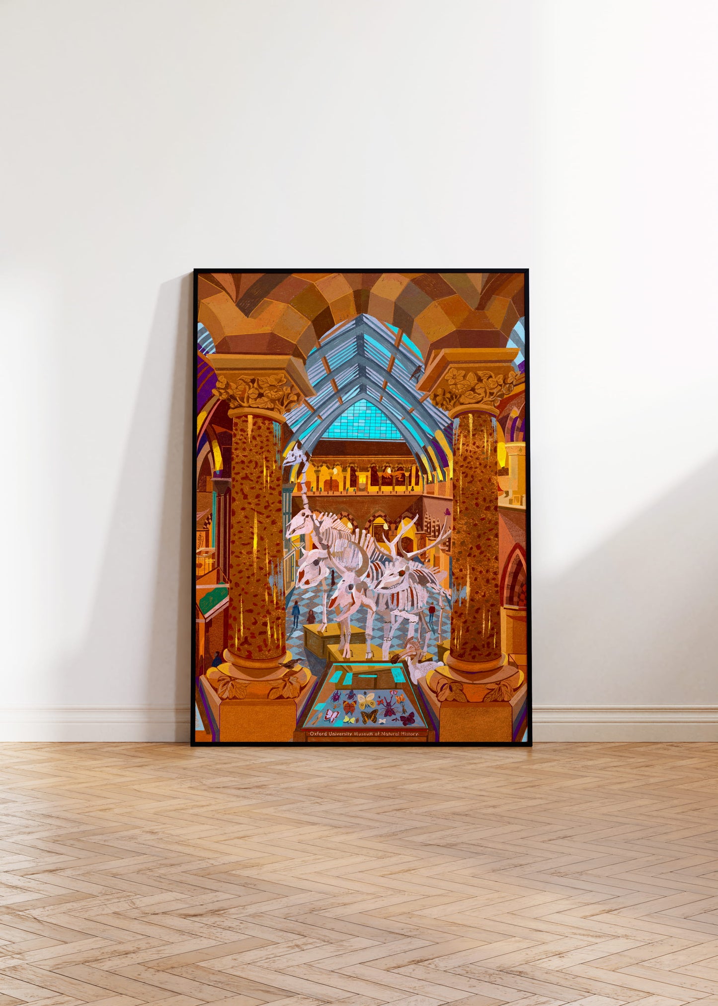 Oxford University Museum of Natural History, Artwork Print
